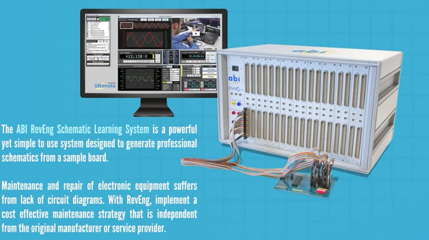 abi RevEng電路板線路圖讀取繪製學習系統介紹(一)