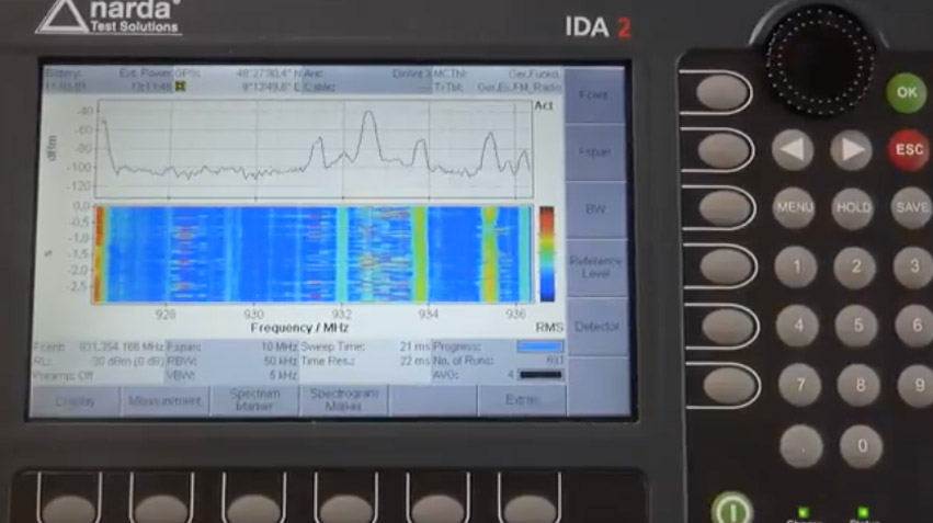 narda IDA2電磁場分析與場源定位